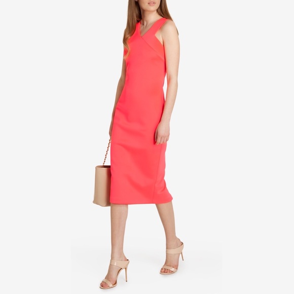Ted Baker Dresses & Skirts - Ted Baker Vadena Neoprene Crossback Cocktail Dress